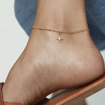 Star Anklet Gold